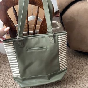 Colorblock tote